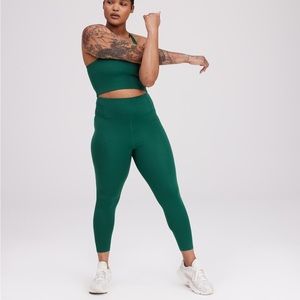 Girlfriend Collective Float 3/4 leggings in Small - Biome